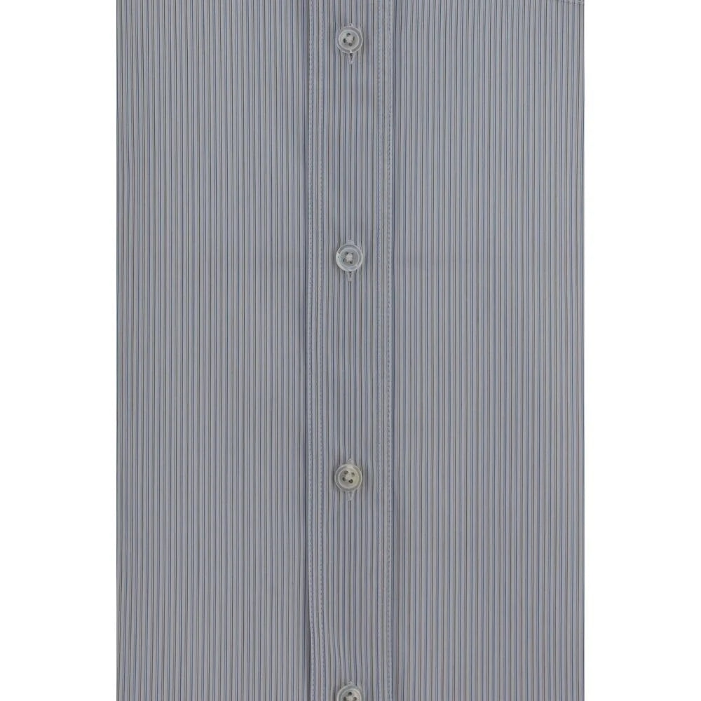 The Row Blue Cotton Dress Shirt - 4