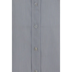 The Row Blue Cotton Dress Shirt - 4