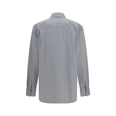 The Row Blue Cotton Dress Shirt - 4