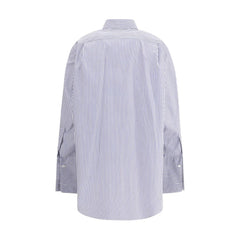 The Row Blue Cotton Dress Shirt - 4