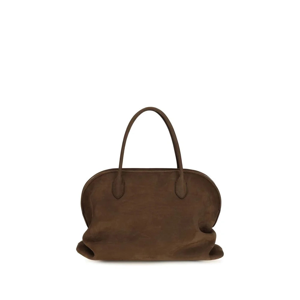 The Row Brown Calf Leather Bos Taurus Shoulder Bag