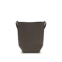 The Row Brown Calf Leather Bos Taurus Shoulder Bag