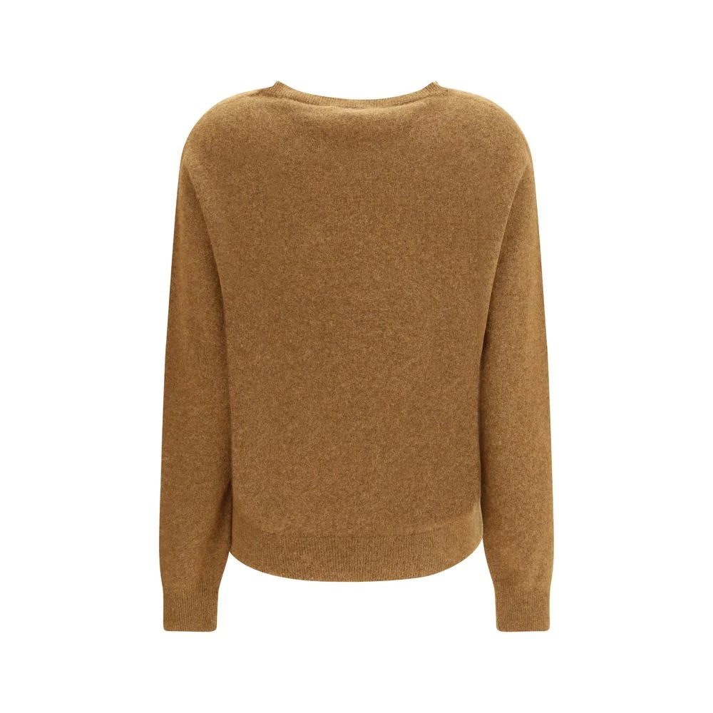 The Row Brown Cashmere Sweater - M