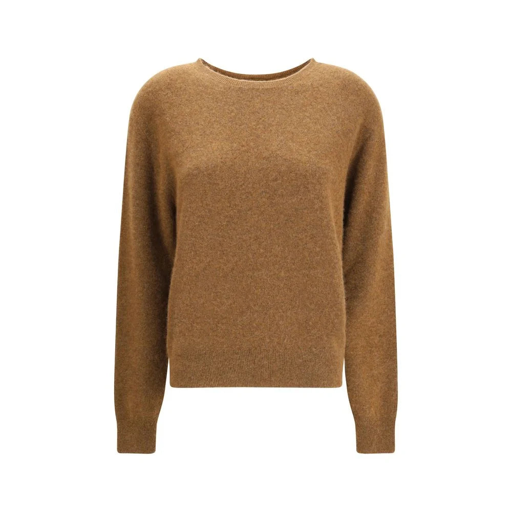 The Row Brown Cashmere Sweater - M