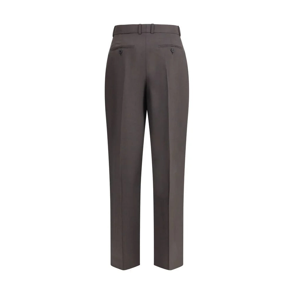 The Row Brown Wool Dress Pants - 6