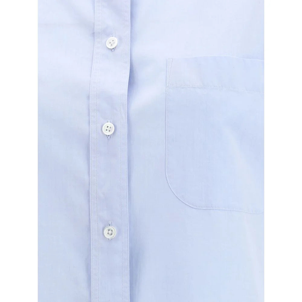 The Row Light Blue Cotton Shirt - Shirts