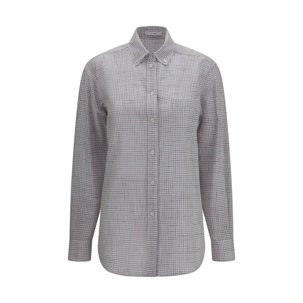 The Row Multicolor Cotton Pattern Shirt - 4