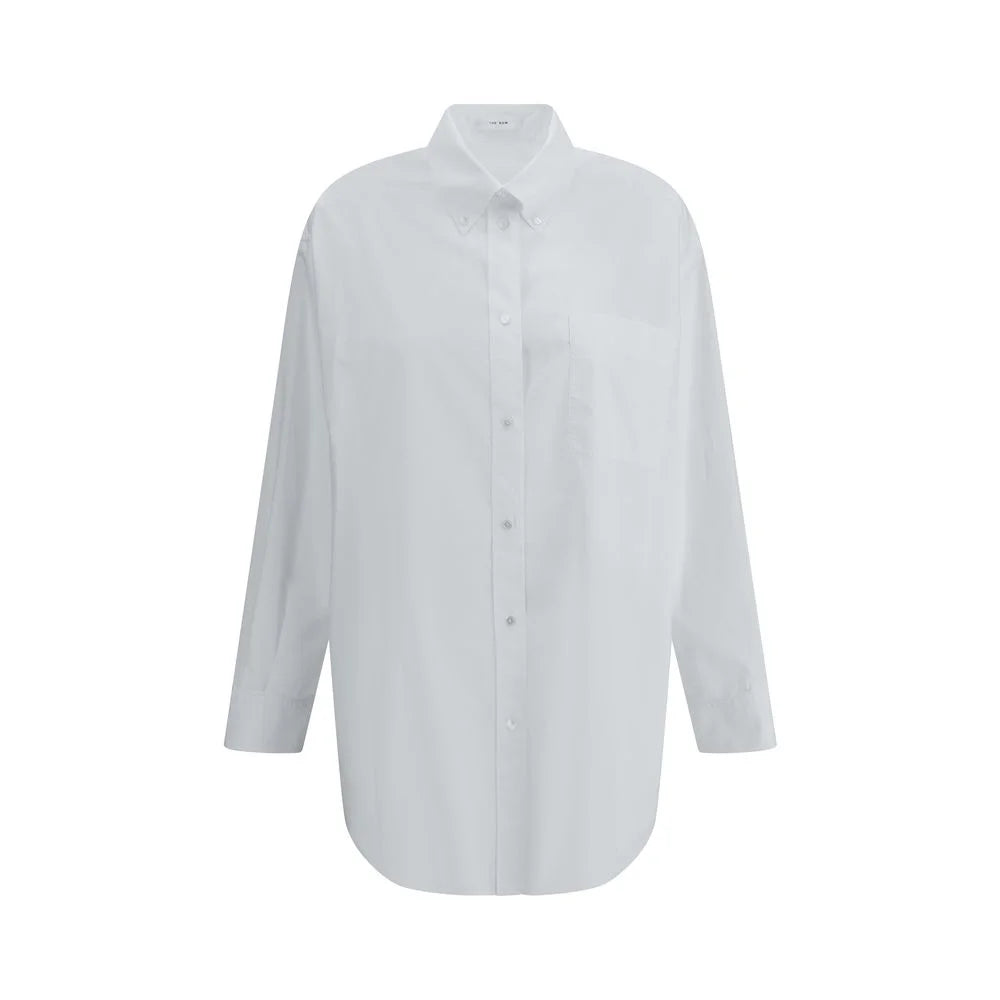The Row White Cotton Dress Shirt
