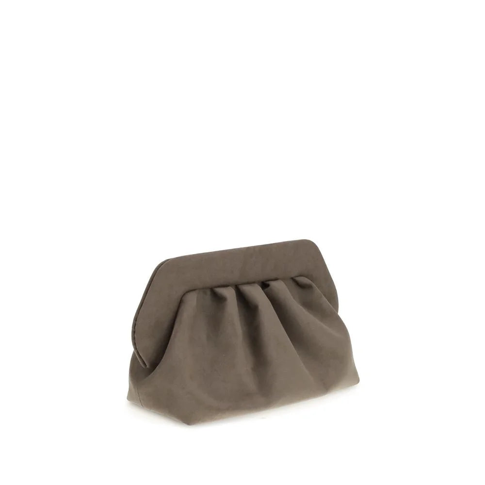 THEMOIRè Bios suede Clutch Bag - Clutch Bags