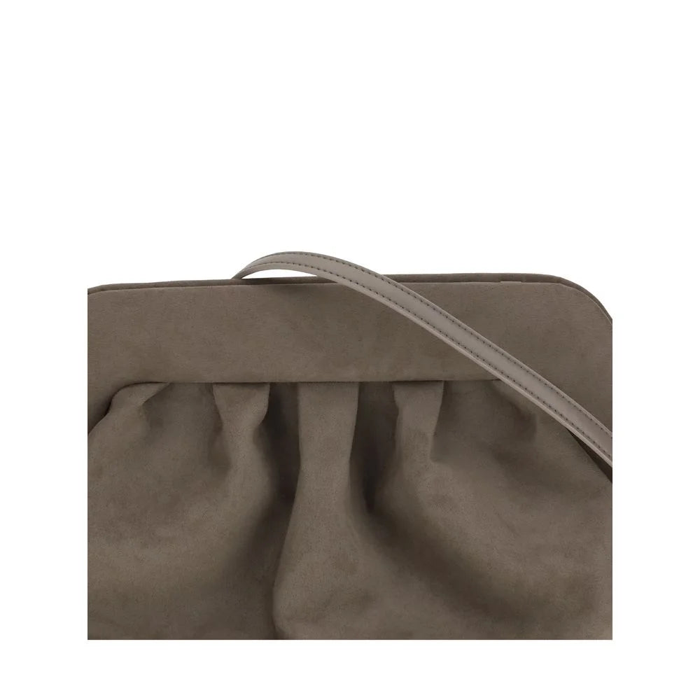 THEMOIRè Bios suede Clutch Bag - Clutch Bags