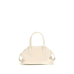 THEMOIRè Cream Other Fibres Shoulder Bag