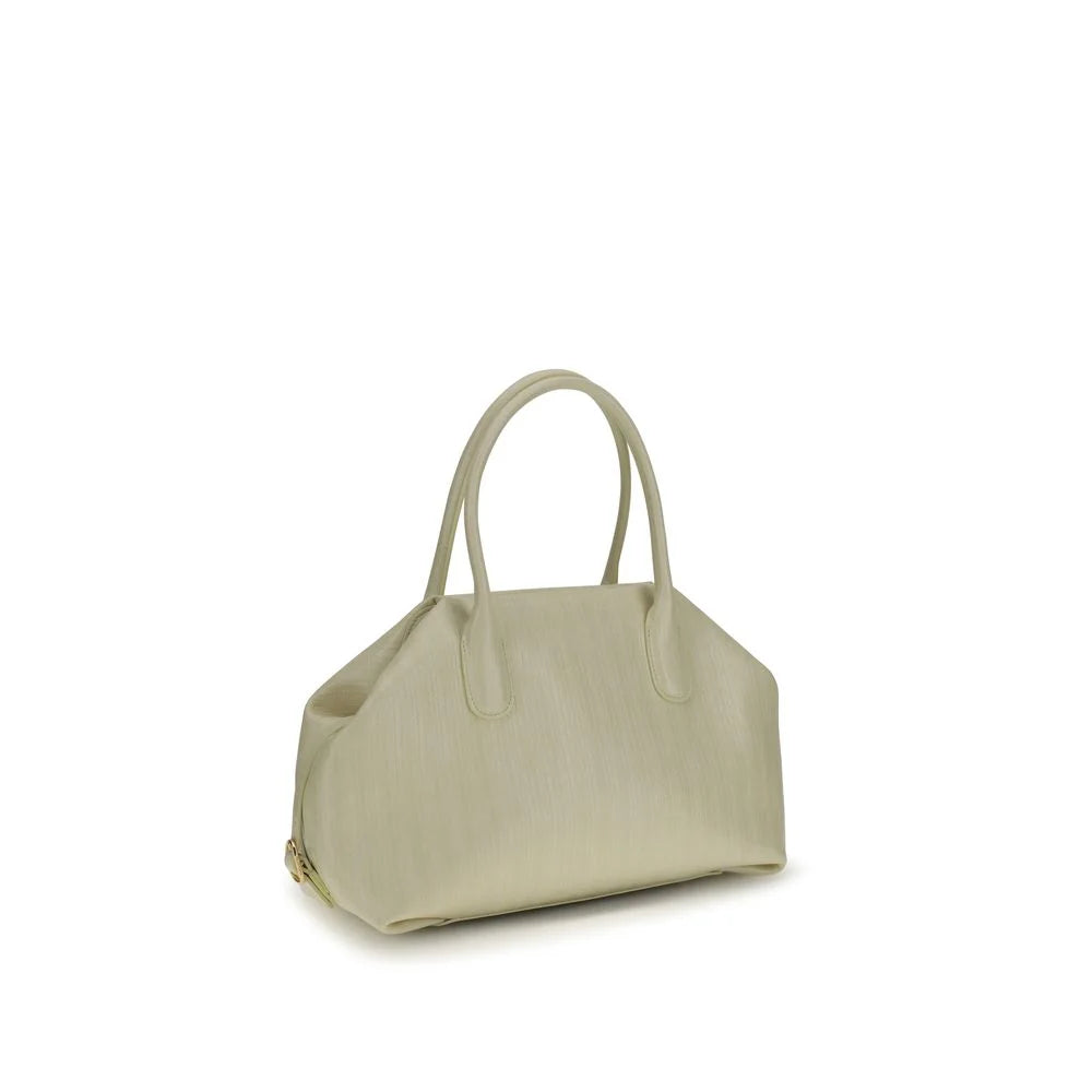 THEMOIRè Cream Polyethylene Shoulder Bag