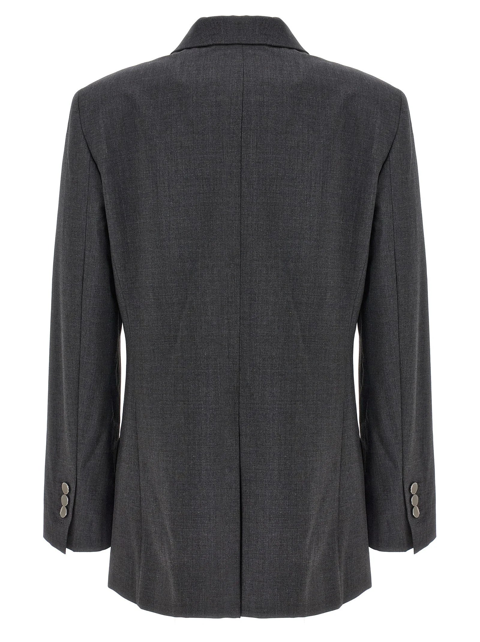Theory Gray Wool Blazer