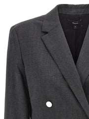 Theory Gray Wool Blazer