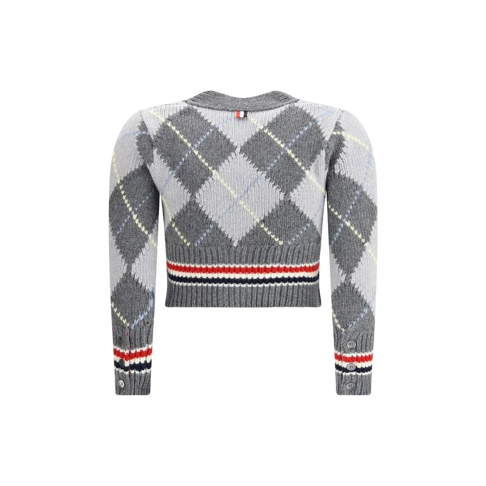 Thom Browne Argyle V-Neck Cardigan - IT40 | M
