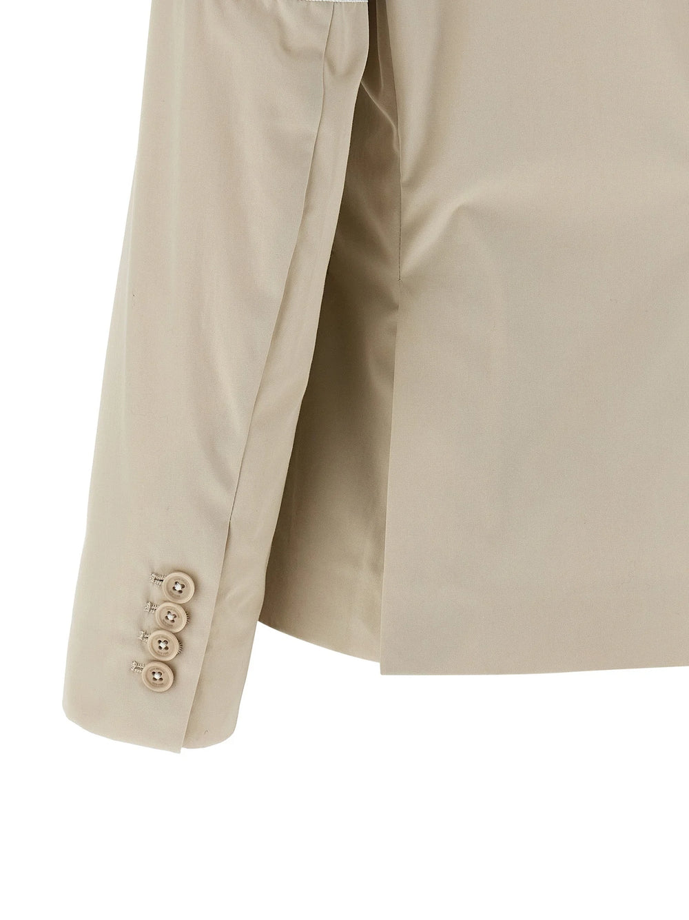 Thom Browne Beige Cotton Blazer - IT40