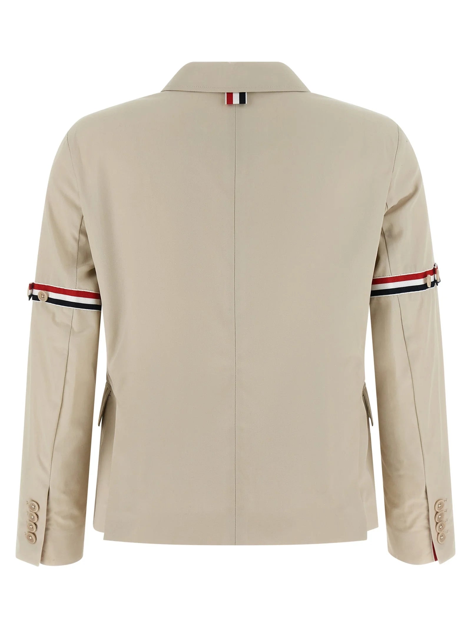Thom Browne Beige Cotton Blazer - IT40
