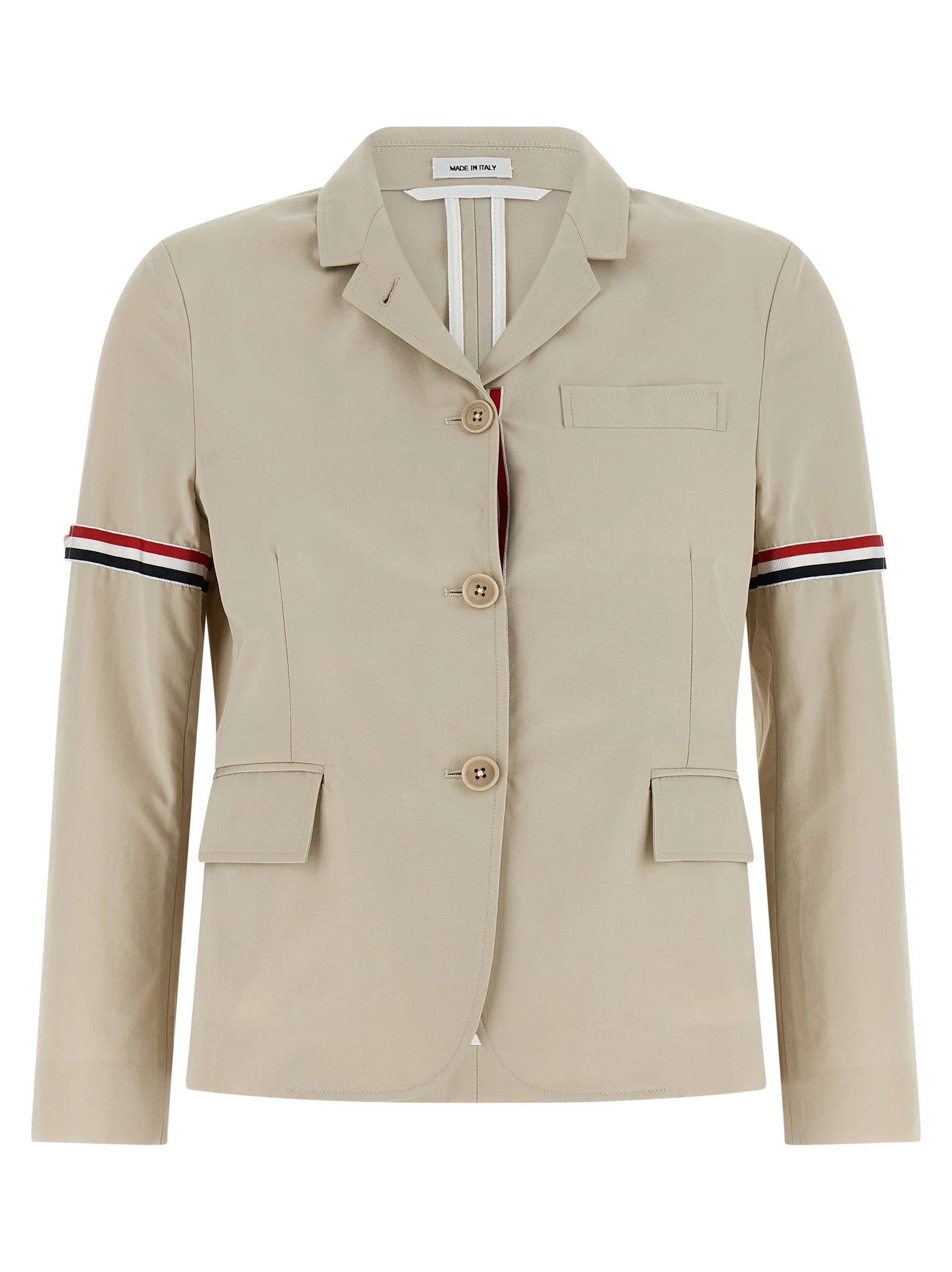 Thom Browne Beige Cotton Blazer - IT40