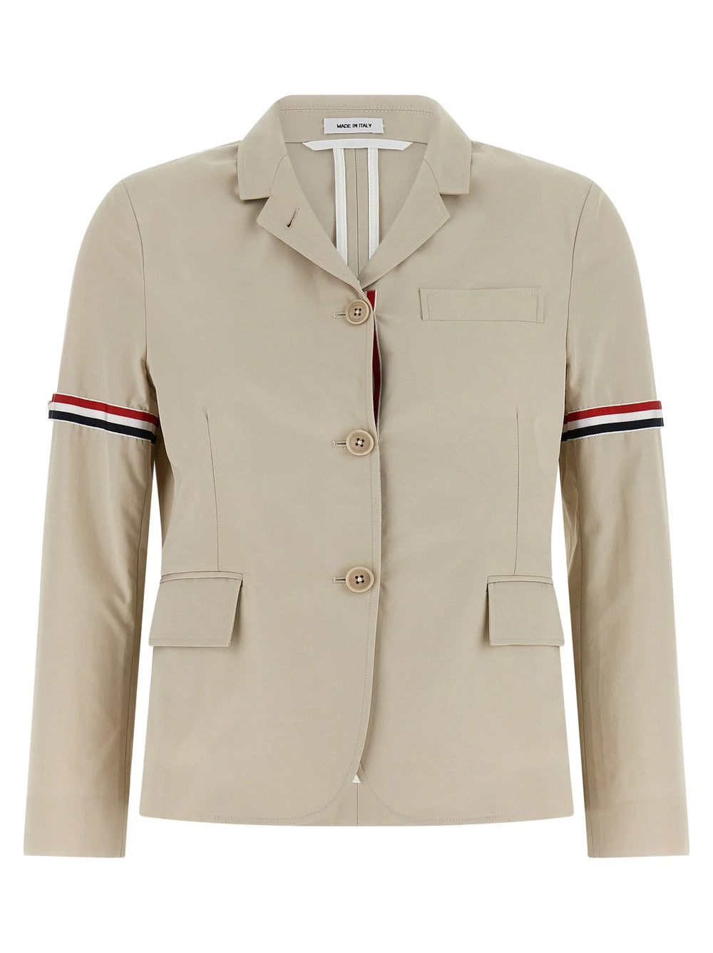 Thom Browne Beige Cotton Blazer - IT40