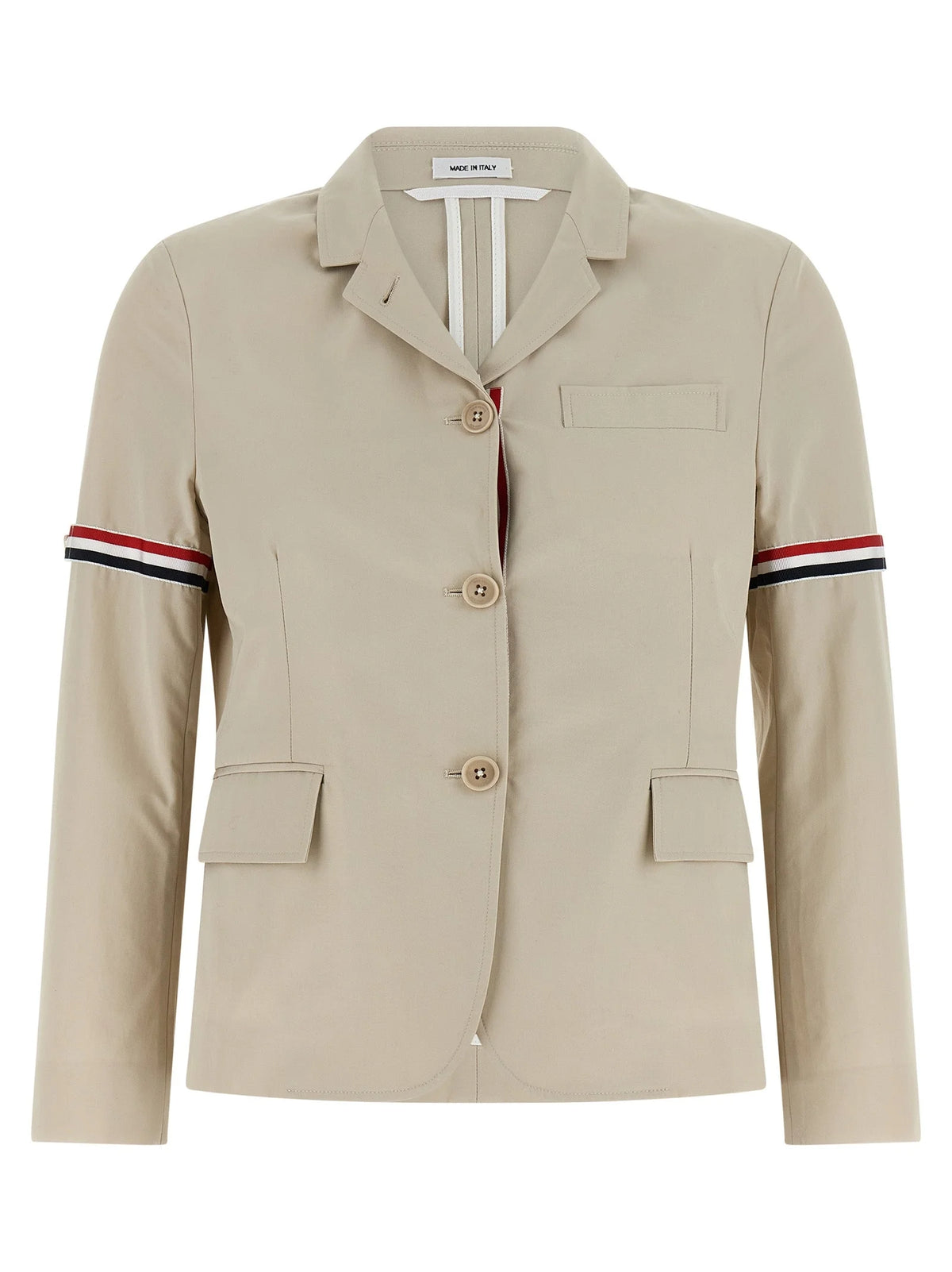 Thom Browne Beige Cotton Blazer - IT40