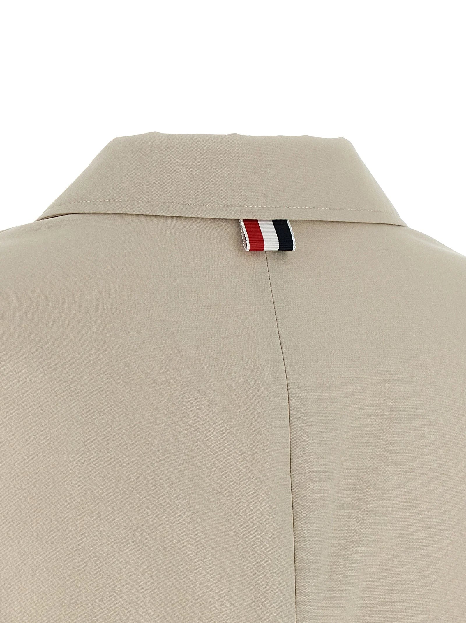 Thom Browne Beige Cotton Blazer - IT40