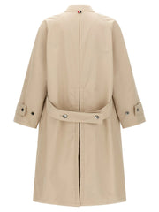 Thom Browne Beige Polyester Coat - 2