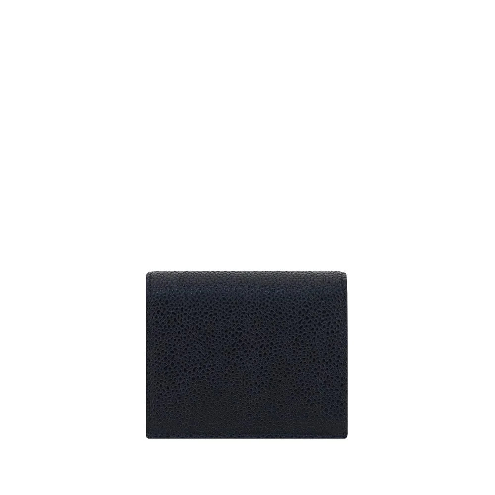 Thom Browne Black Calf Leather Bos Taurus Wallet