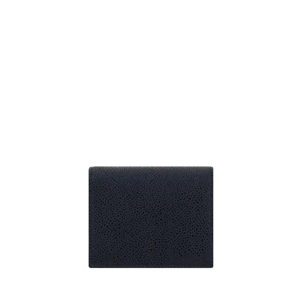 Thom Browne Black Calf Leather Bos Taurus Wallet