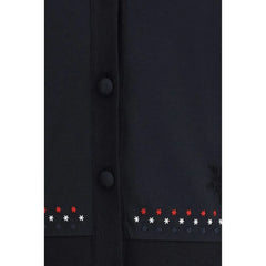 Thom Browne Black Cotton Cardigan