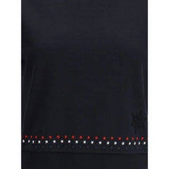 Thom Browne Cerné Bavlnene Tricko - IT42 | L