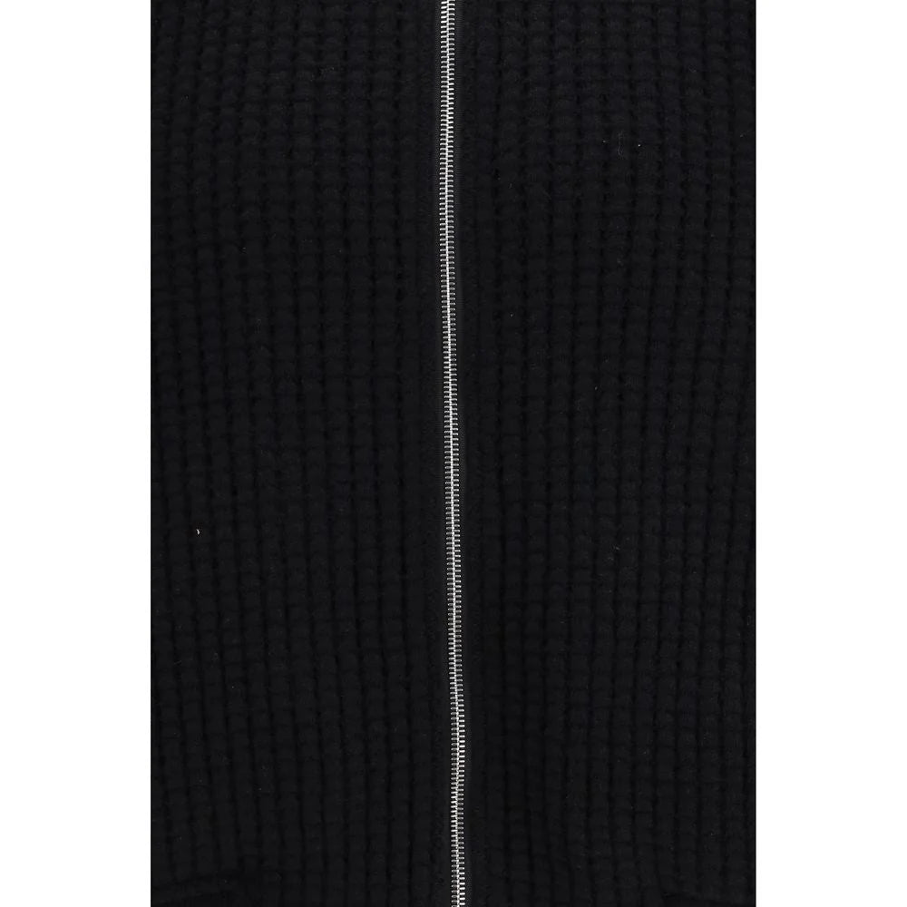 Thom Browne Black Wool Bomber - 4