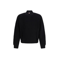 Thom Browne Black Wool Bomber - 4
