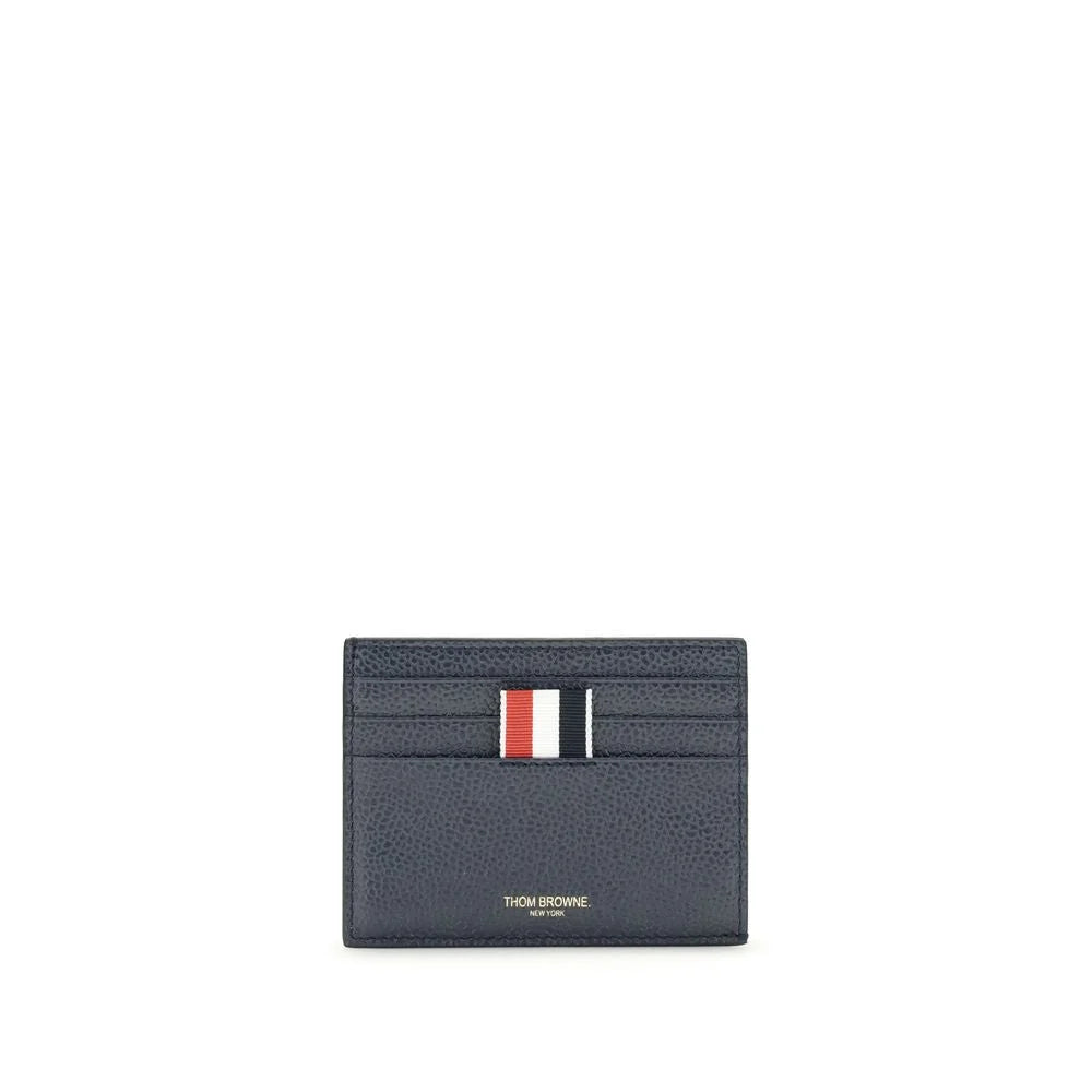 Thom Browne Blue Calf Leather Bos Taurus Wallet