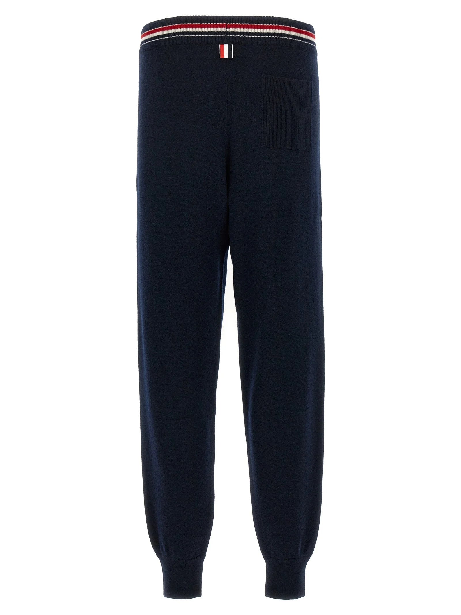Thom Browne Blue Cashmere Joggers (Workout Pants)