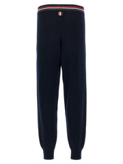 Thom Browne Blue Cashmere Joggers (Workout Pants)