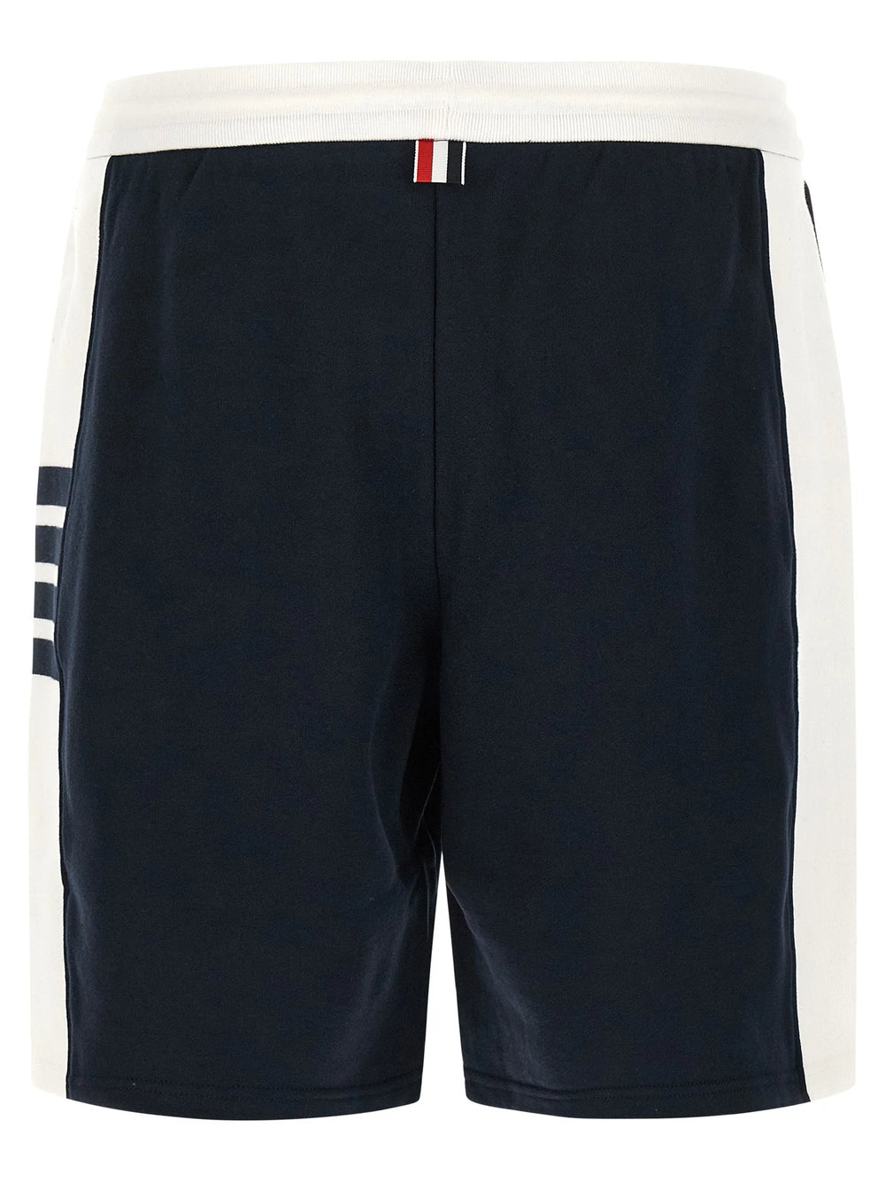 Thom Browne Blue Cotton Bermuda Shorts - 4