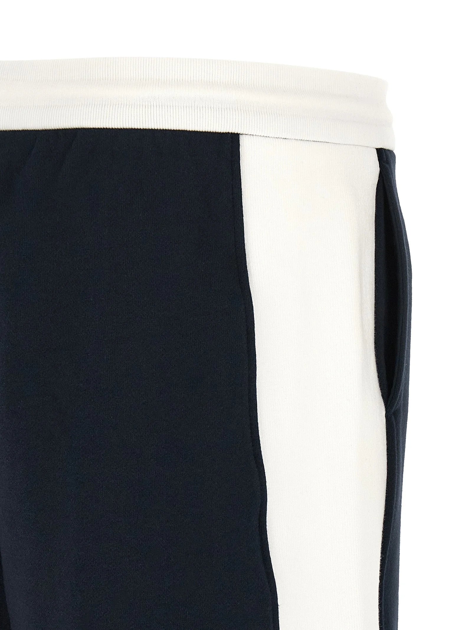 Thom Browne Blue Cotton Bermuda Shorts - 4