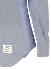 Thom Browne Blue Cotton Blouse