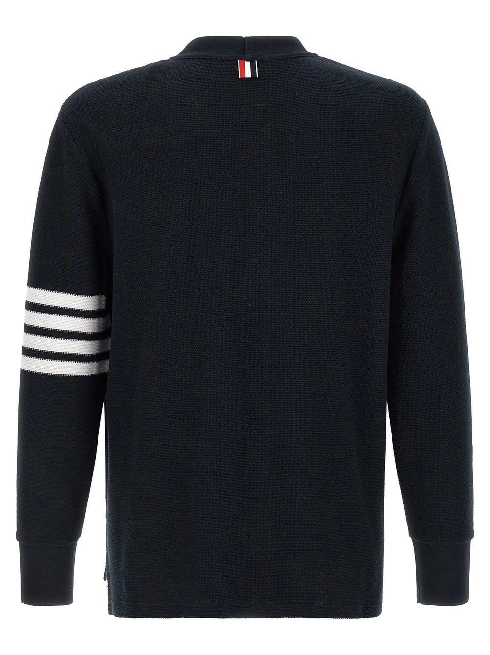 Thom Browne Blue Cotton Cardigan