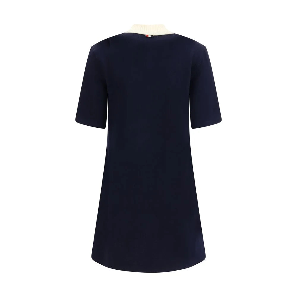 Thom Browne Blue Cotton Casual Dress - IT42 | L