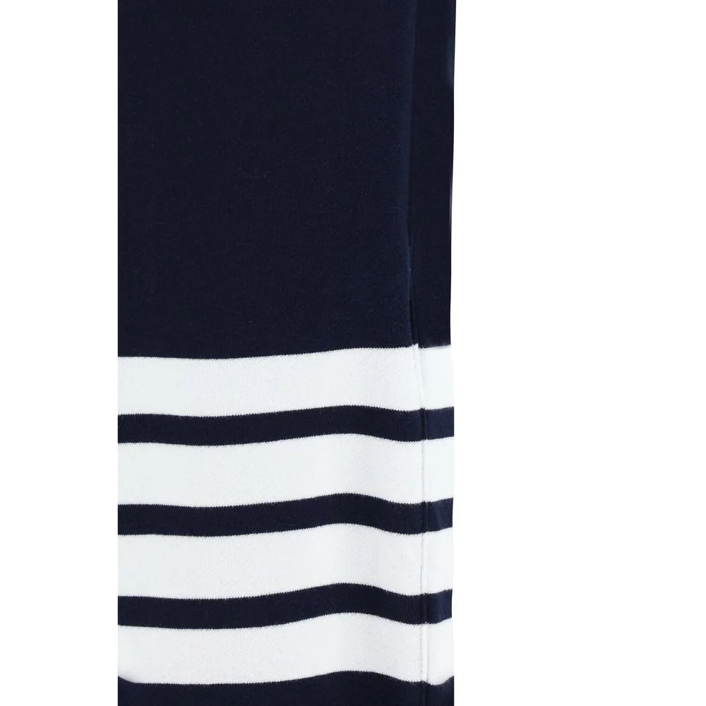 Thom Browne Blue Cotton Joggers (Workout Pants) - 5