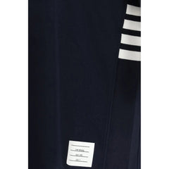 Thom Browne Blue Cotton Polo Shirt