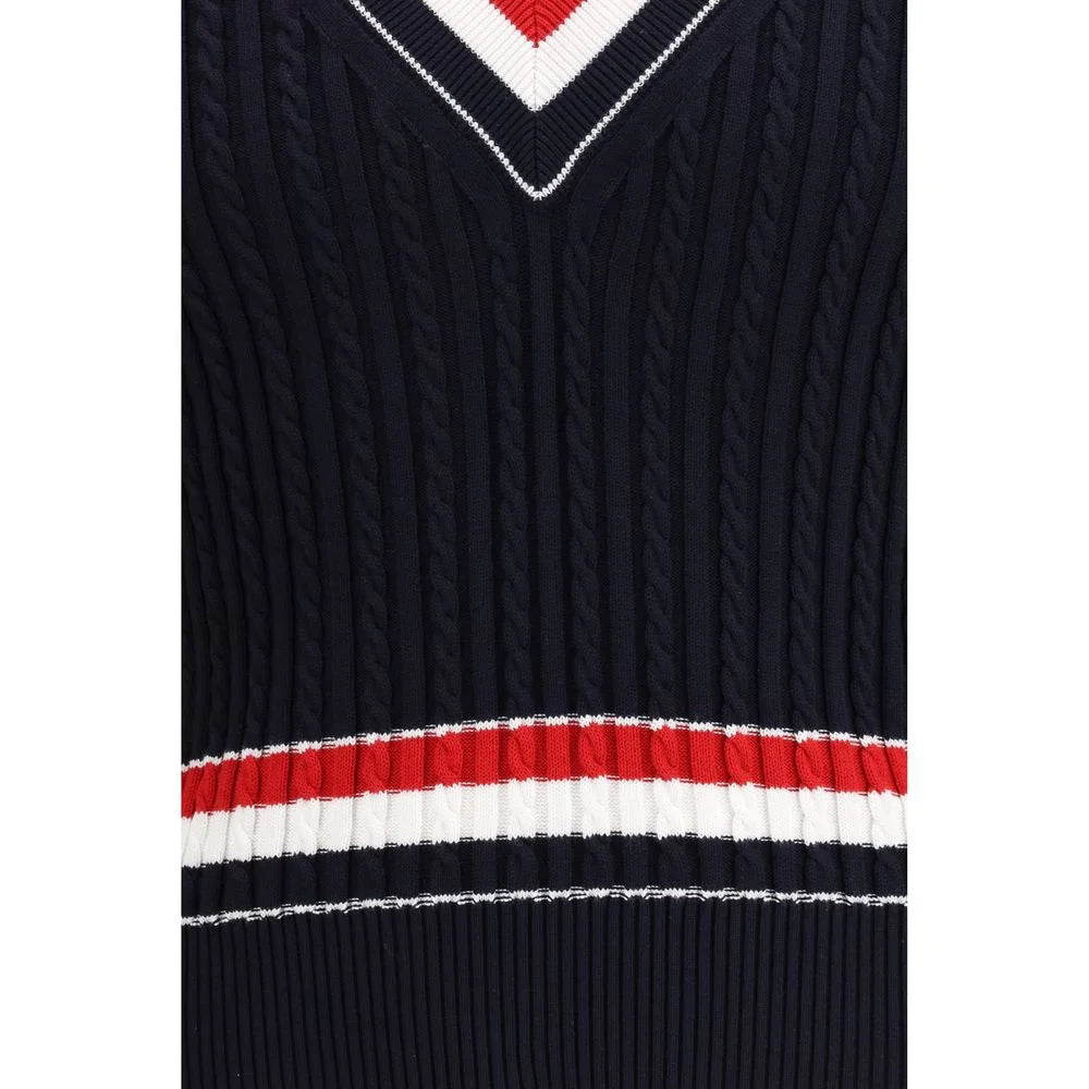 Thom Browne Blue Cotton Sweatshirt - 1
