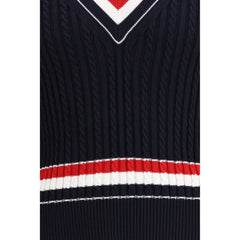 Thom Browne Blue Cotton Sweatshirt - 1