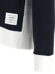 Thom Browne Blue Cotton Sweatshirt - 3
