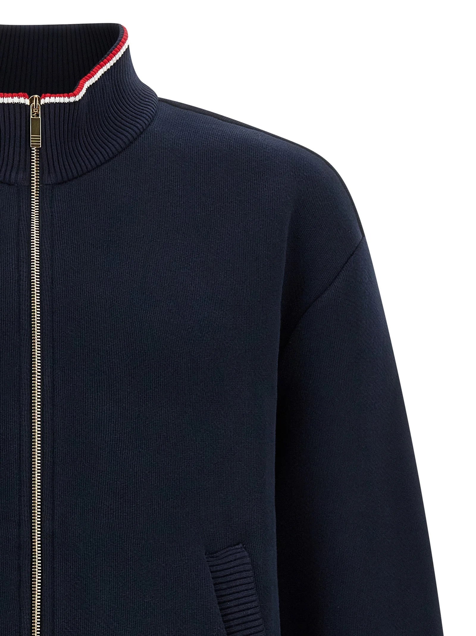 Thom Browne Blue Cotton Sweatshirt - 3