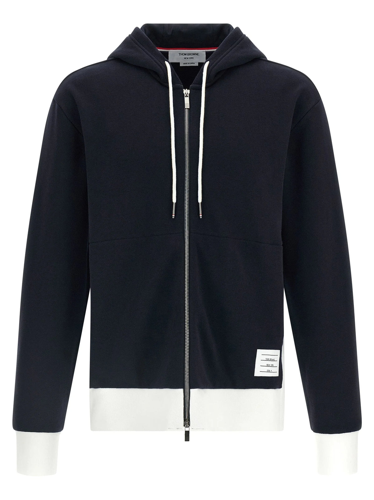 Thom Browne Blue Cotton Sweatshirt - 3