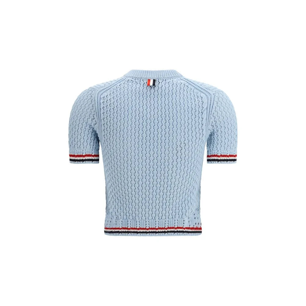 Thom Browne Blue Cotton Sweatshirt - IT36 | XS