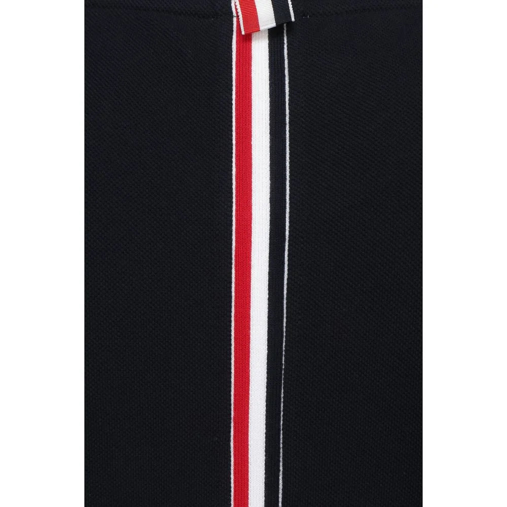 Thom Browne Blue Cotton T-Shirt