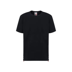 Thom Browne Blue Cotton T-Shirt